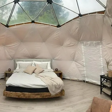 Luxury tent Idyllisk I Dome Ved Sandstrand