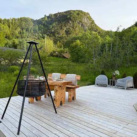 Idyllisk I Dome Ved Sandstrand Luxusní stan Langenes (Vestland)
