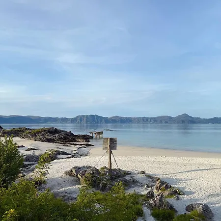 Lüks kamp alanı Idyllisk I Dome Ved Sandstrand *
