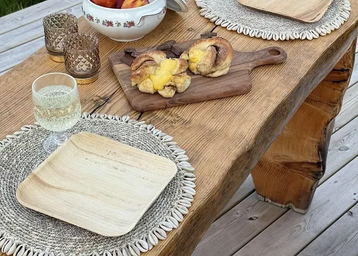 Lyxtält Idyllisk I Dome Ved Sandstrand