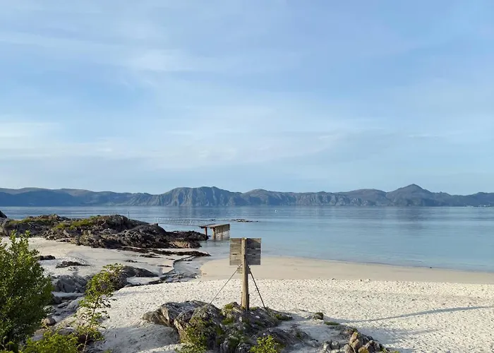 Lyxtält Idyllisk I Dome Ved Sandstrand Langenes (Vestland)