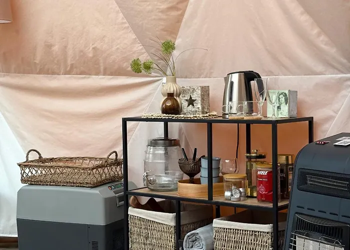 Lyxtält Idyllisk I Dome Ved Sandstrand Langenes (Vestland)