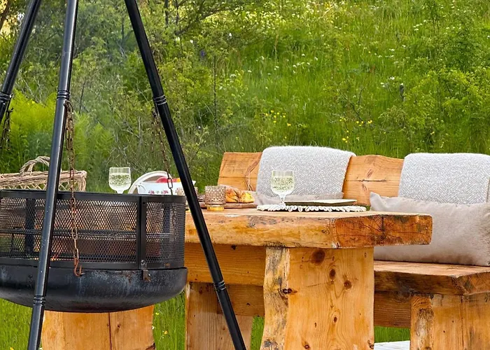 Idyllisk I Dome Ved Sandstrand